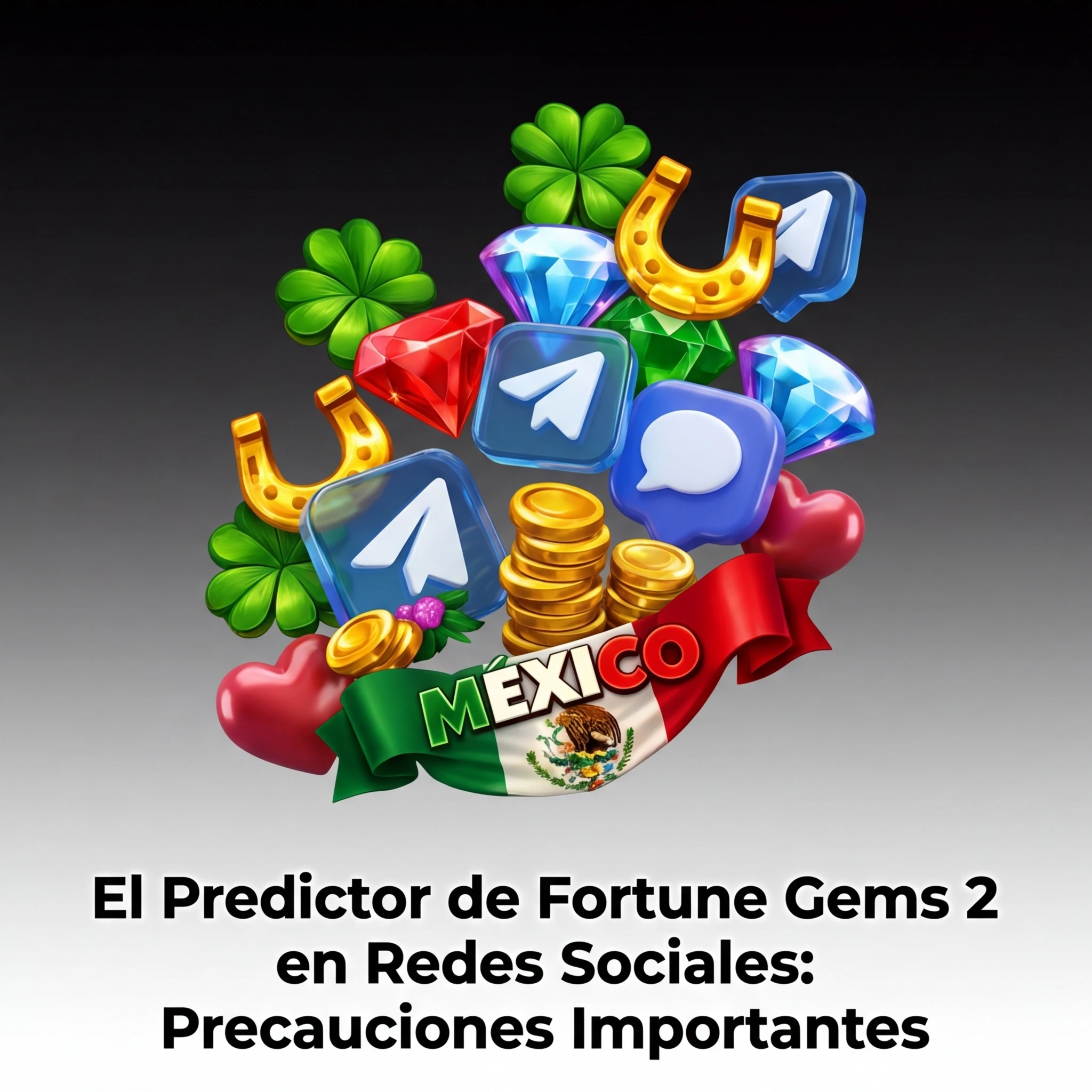 Advertencia sobre estafas y malware en redes sociales relacionados con Fortune Gems 2 predictor